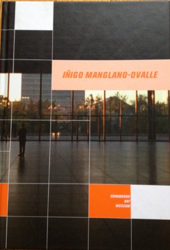 Stock image for Inigo Manglano-Ovalle for sale by Stony Hill Books