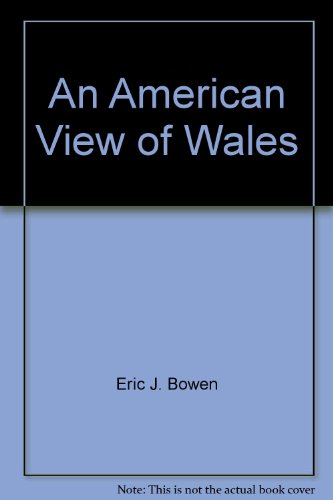 Stock image for An American View of Wales for sale by AwesomeBooks