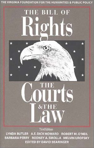 Beispielbild fr The Bill of Rights, the Courts &amp; The Law zum Verkauf von Blackwell's