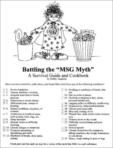 Stock image for Battling the MSG Myth for sale by Jenson Books Inc