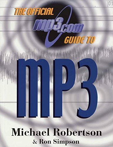 Imagen de archivo de The Official MP3.com Guide to MP3 a la venta por SecondSale