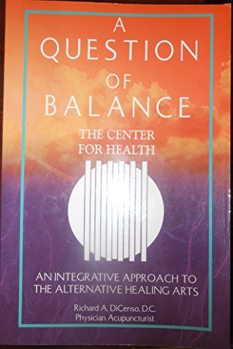 Stock image for A Question of Balance for sale by Bookmans