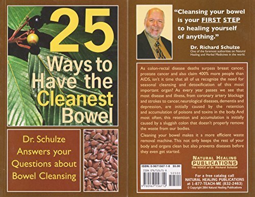 Stock image for 25 Ways to Have the Cleanest Bowel for sale by More Than Words