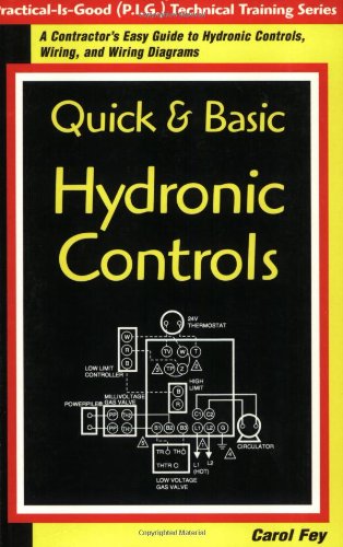 Stock image for Quick Basic Hydronic Controls : A Contractor's Easy Guide to Hydronic Controls, Wiring, and Wiring Diagrams (Practice-Is-Good (P.I.G.) Technical Training Series) for sale by Hafa Adai Books