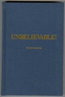 Beispielbild fr Unbelievable! zum Verkauf von Wonder Book