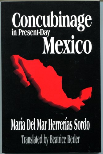 Stock image for Concubinage in Present-Day Mexico for sale by HPB-Red