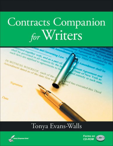 Beispielbild fr Contracts Companion for Writers zum Verkauf von Better World Books: West