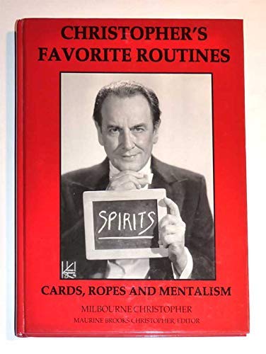 Imagen de archivo de Christopher's favorite routines: Cards, ropes, and mentalism a la venta por BookHolders