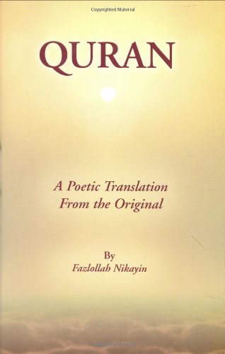 9780967473208: Quran : A Poetic Translation