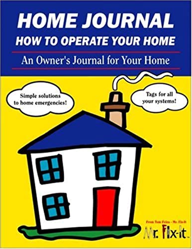Stock image for Home Journal: How to Operate Your Home for sale by ThriftBooks-Dallas