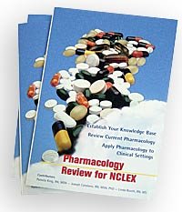 Beispielbild fr Pharmacology Review for NCLEX zum Verkauf von Better World Books