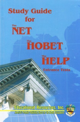 Beispielbild fr The Study Guide : For Three Entrance Tests NET HELP HOBET zum Verkauf von Better World Books