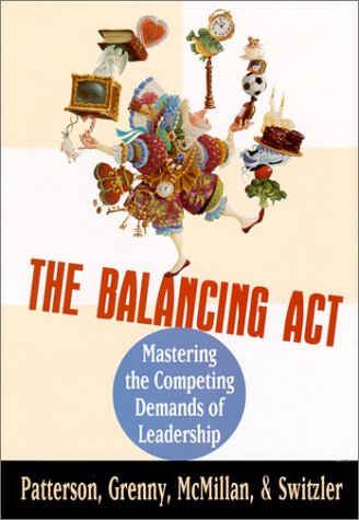 Imagen de archivo de The Balancing Act : Mastering the Competing Demands of Leadership a la venta por Jenson Books Inc