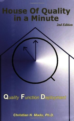 9780967602363: House of Quality in a Minute: Quality Function Deployment