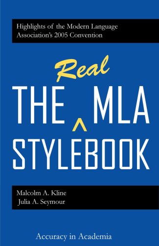 Stock image for The Real MLA Stylebook for sale by Wonder Book