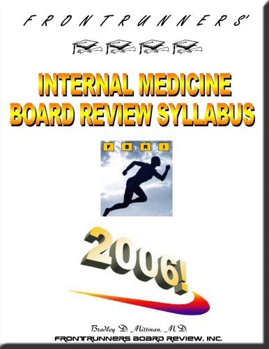 9780967702513: Frontrunner's Internal Medicine Board Review Syllabus