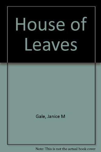 Stock image for House of Leaves: Poems for sale by Unique Books