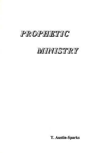 9780967740249: Prophetic Ministry