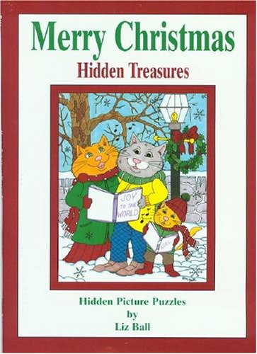 Beispielbild fr Merry Christmas Hidden Treasures: Hidden Picture Puzzles zum Verkauf von ThriftBooks-Atlanta