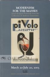 Beispielbild fr Modernism for the Masses: Artist-designed Postcards from the Collection of Anthony Guneratne. zum Verkauf von Powell's Bookstores Chicago, ABAA