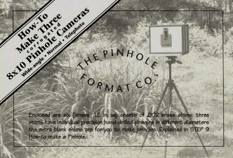 pinhole camera format isbn abebooks 8x10 corrugated three