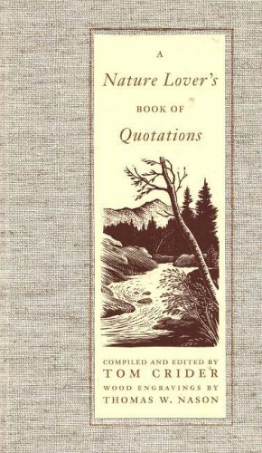 9780967943008: A Nature Lover's Book of Quotations