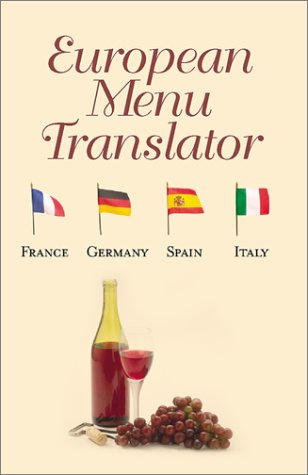 Stock image for European Menu Translator for sale by HPB-Ruby