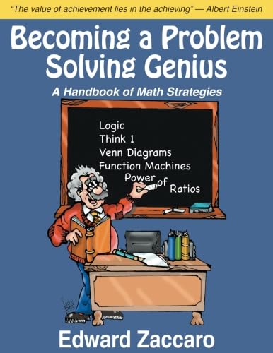Beispielbild fr Becoming a Problem Solving Genius: A Handbook of Math Strategies zum Verkauf von Ergodebooks
