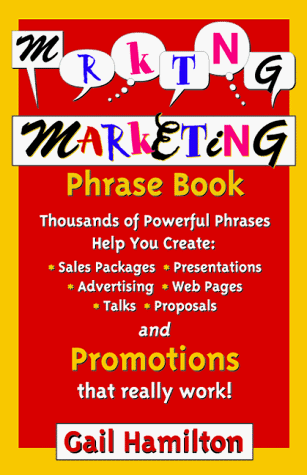9780968085349: Marketing Phrase Book