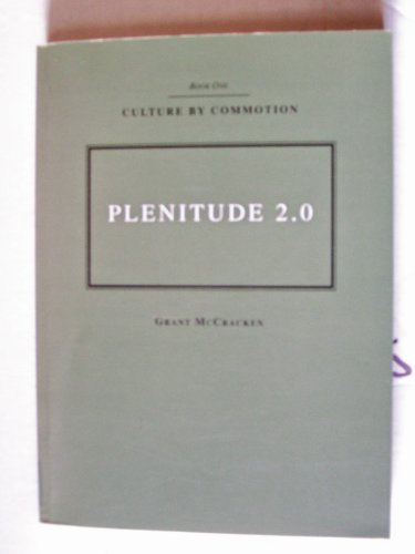 Stock image for Plenitude 2.0 (Culture by commotion) for sale by Michael Knight, Bookseller