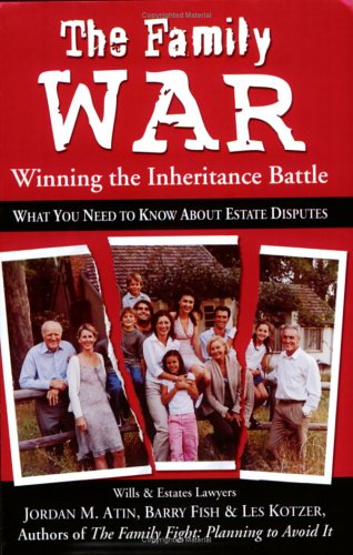 Beispielbild fr The Family War: Winning the Inheritance Battle zum Verkauf von SecondSale