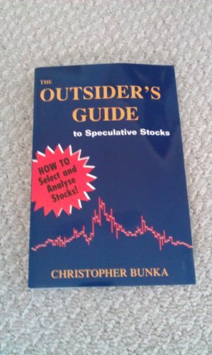 Imagen de archivo de The Outsider's Guide to Speculative Stocks a la venta por HPB-Emerald