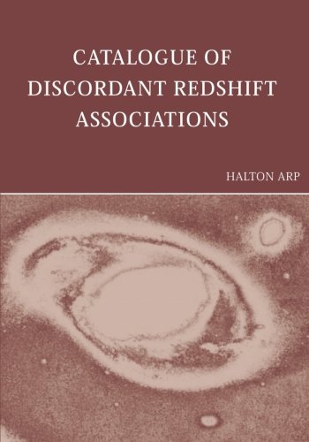 Imagen de archivo de Catalogue of Discordant Redshift Associations a la venta por Books Unplugged