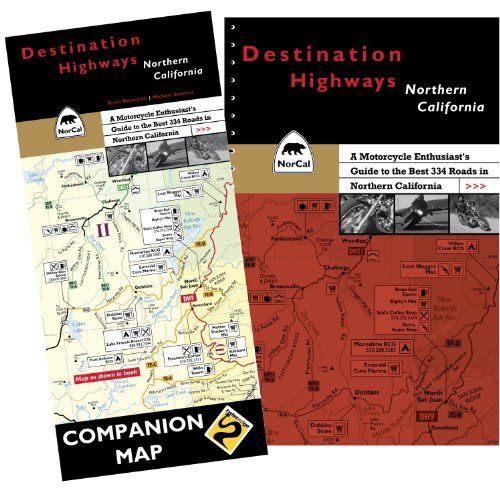 Imagen de archivo de Destination Highways Northern California: A Motorcycle Enthusiasts Guide to the Best 334 Roads in Northern California a la venta por Zoom Books Company