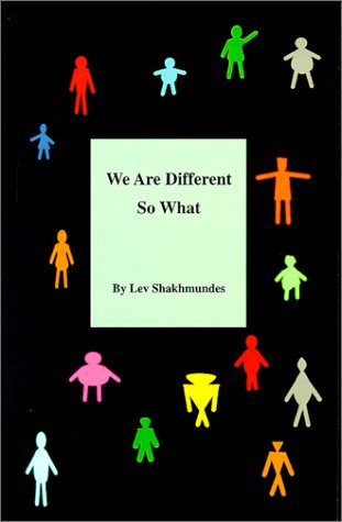 Imagen de archivo de We Are Different, So What a la venta por Revaluation Books