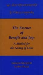 9780968768952: The Essence of Benefit and Joy: A Method for the Saving of Lives