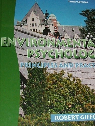 Beispielbild fr Environmental Psychology: Principles and Practice (3rd ed.) zum Verkauf von SecondSale