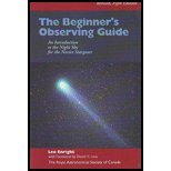 Stock image for Beginner's Observing Guide : An Introduction to the Night Sky for the Novice Stargazer for sale by Better World Books