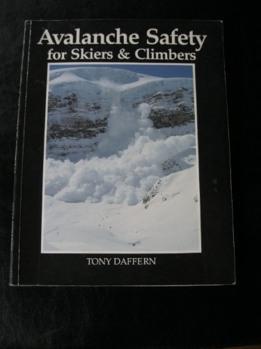 Imagen de archivo de Avalanche Safety for Skiers a la venta por Better World Books: West
