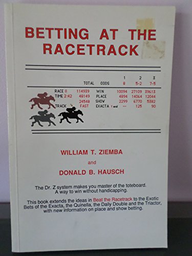 Stock image for Betting at the Racetrack for sale by ThriftBooks-Atlanta