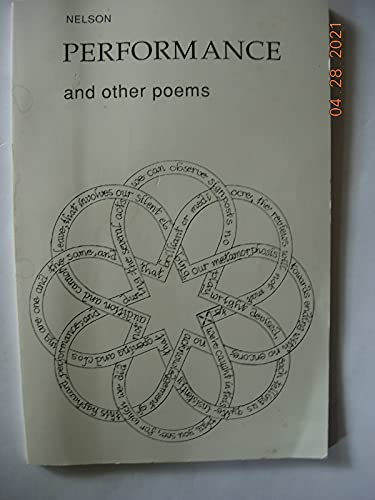 Beispielbild fr Performance and Other Poems zum Verkauf von Books Do Furnish A Room
