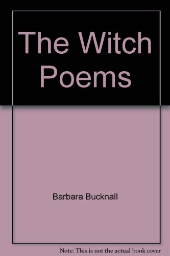 9780969134084: The Witch Poems