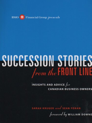 Stock image for Succession Stories From the Front Line for sale by Better World Books: West