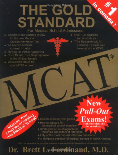 Stock image for The Gold Standard for Medical School Admissions - MCAT, Canadian Edition for sale by HPB-Red
