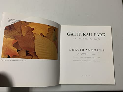 Beispielbild fr Gatineau Park: An Intimate Portrait zum Verkauf von Better World Books