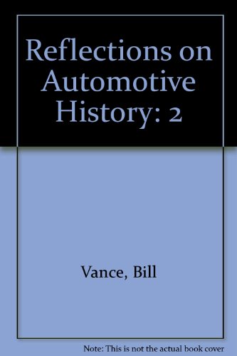 9780969892229: Reflections on Automotive History (Volume 2)