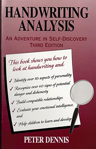 Beispielbild fr Handwriting Analysis : An Adventure in Self-Discovery zum Verkauf von Better World Books