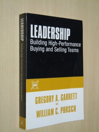 Imagen de archivo de Leadership Building High-Performance Buying and Selling Teams a la venta por Wonder Book