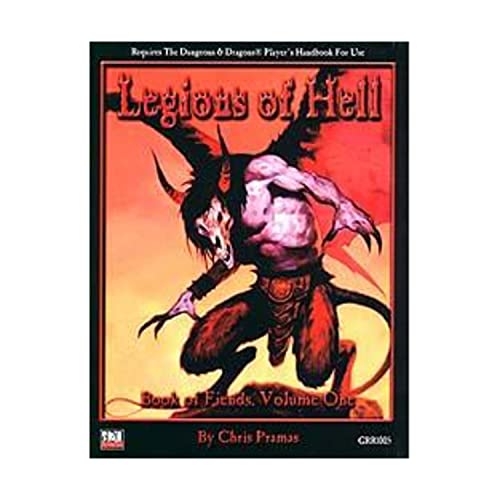 Beispielbild fr Book of Fiends #1 - Legions of Hell (Fantasy Supplements (Green Ronin Publishing) (d20)) zum Verkauf von Noble Knight Games