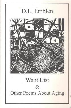 Stock image for Want List & Other Poems about Aging for sale by Polly's Books